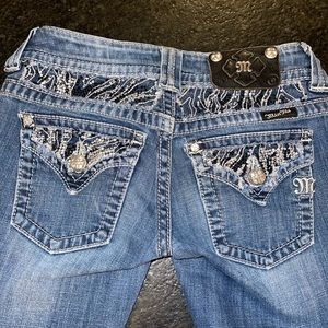 Miss Me boot cut jeans size 25